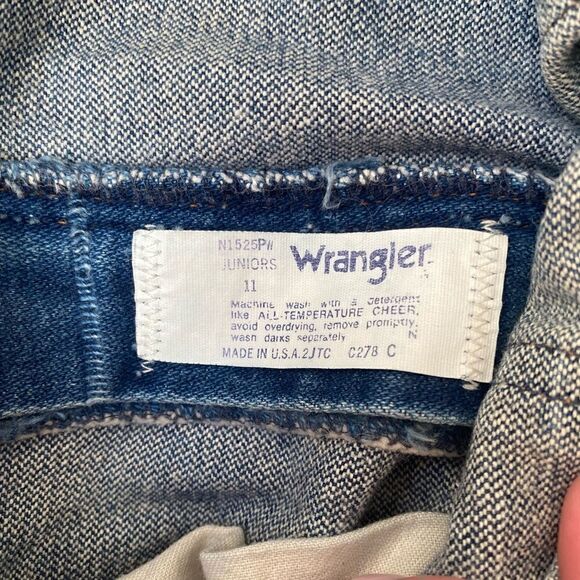 Wrangler 70's/80's High Waisted Tapered Leg Stitched Back Pocket Western Jeans - Picture 5 of 5